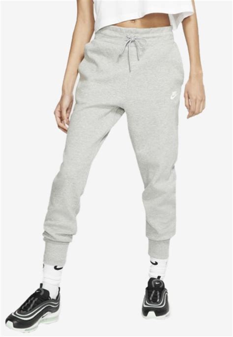 Graue Nike Jogginghosen für Sport & Freizeit .